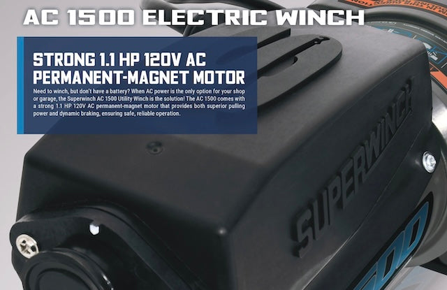 Superwinch AC Series electric winch