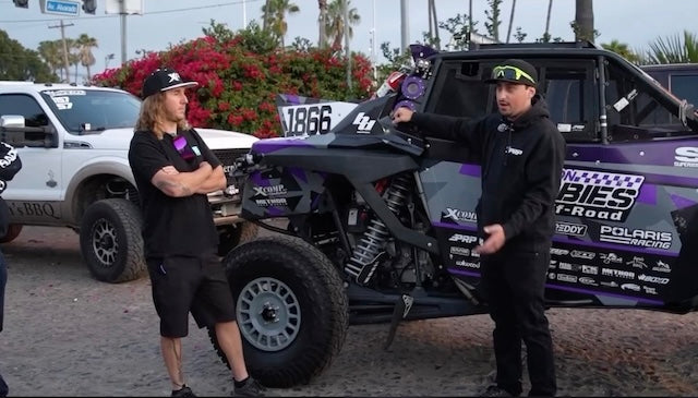 Superwinch truck racing Baja 500