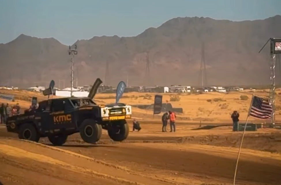 Superwinch off-road racing truck