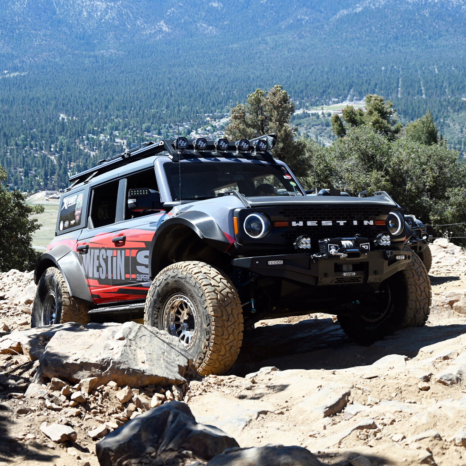 Scorpion 10000lb 12V DC Winch with Synthetic Rope Black - 1155401