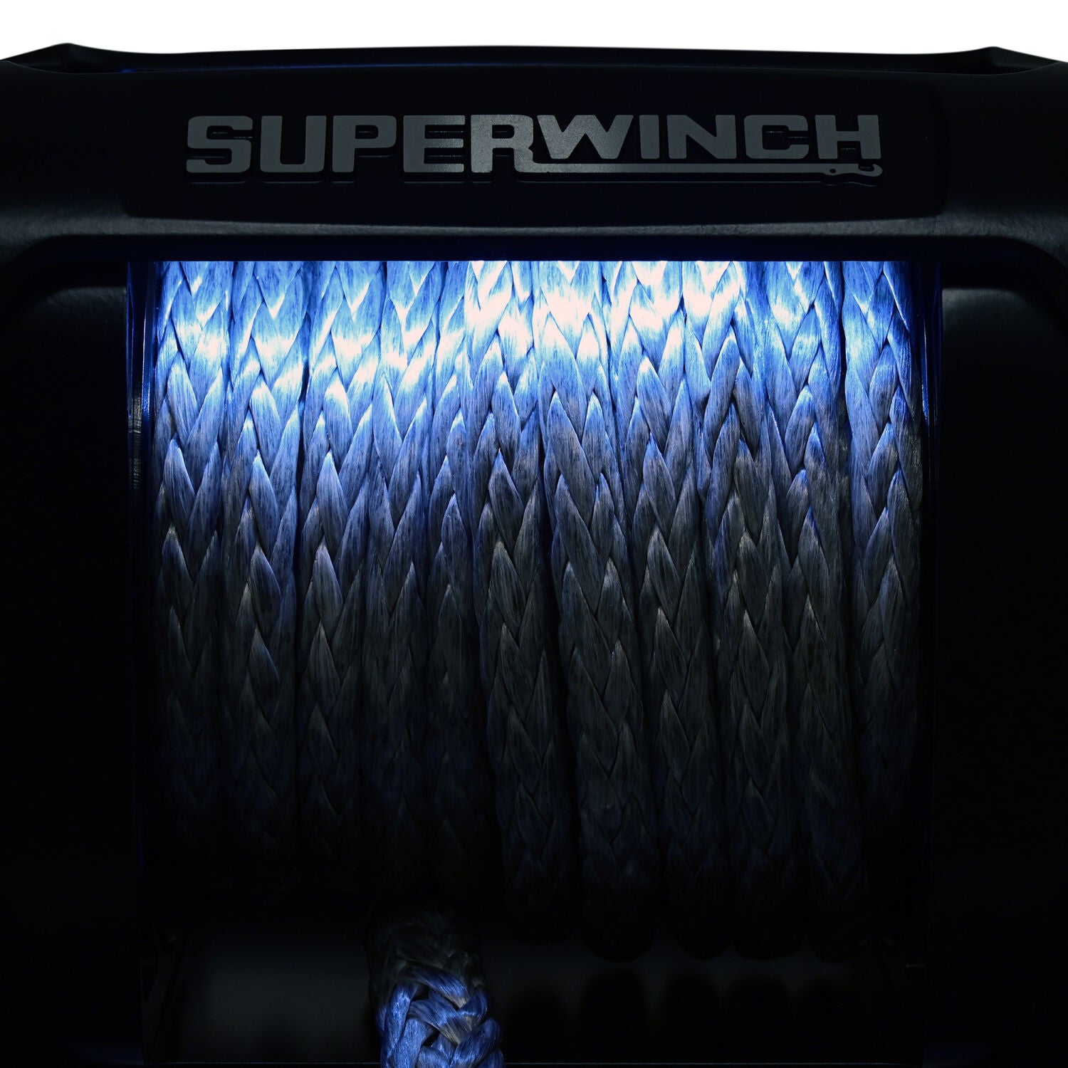 Scorpion 10000lb 12V DC Winch with Synthetic Rope Black - 1155401