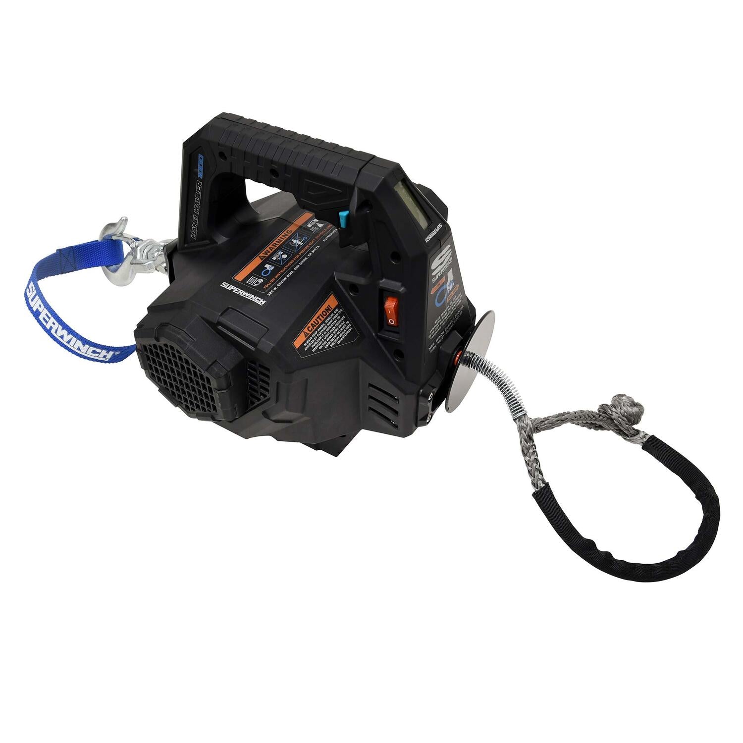 Hand Hauler 1000 1000lb 24V DC Winch Black - 1710001