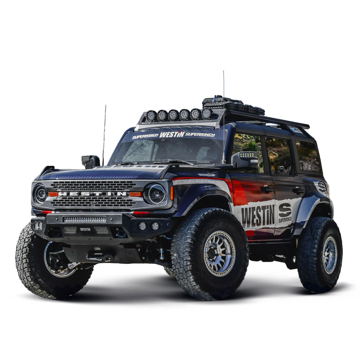 Hidden Winch Mount fits 2021-2024 Bronco (Exc Raptor & Sport) - 2404185