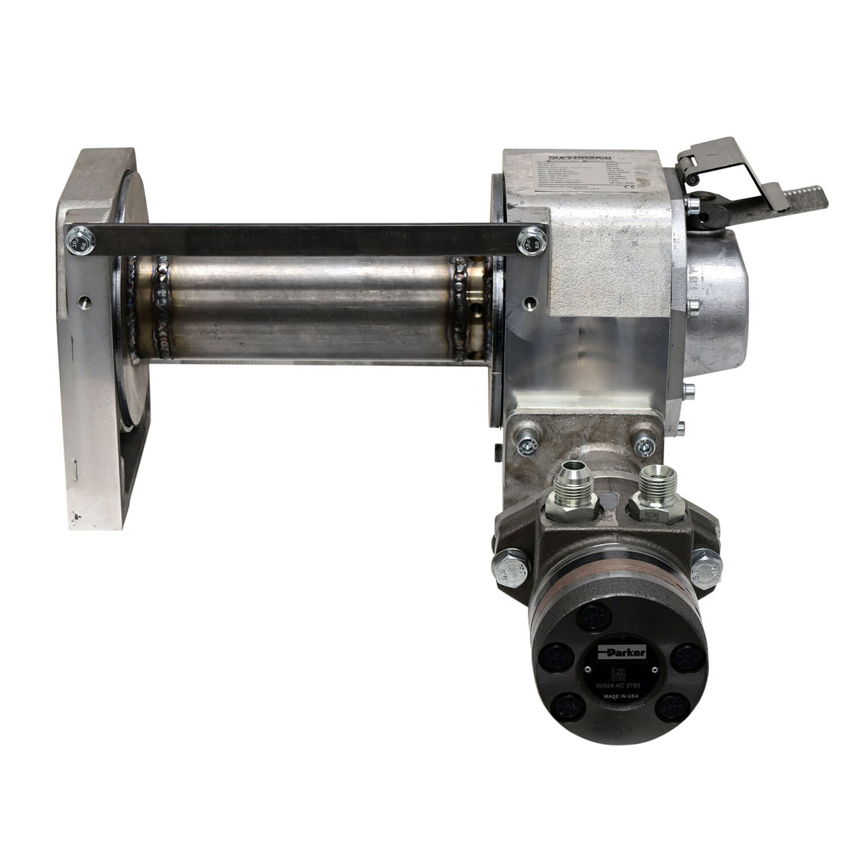H9W Hydraulic Winch Brushed - 8588A