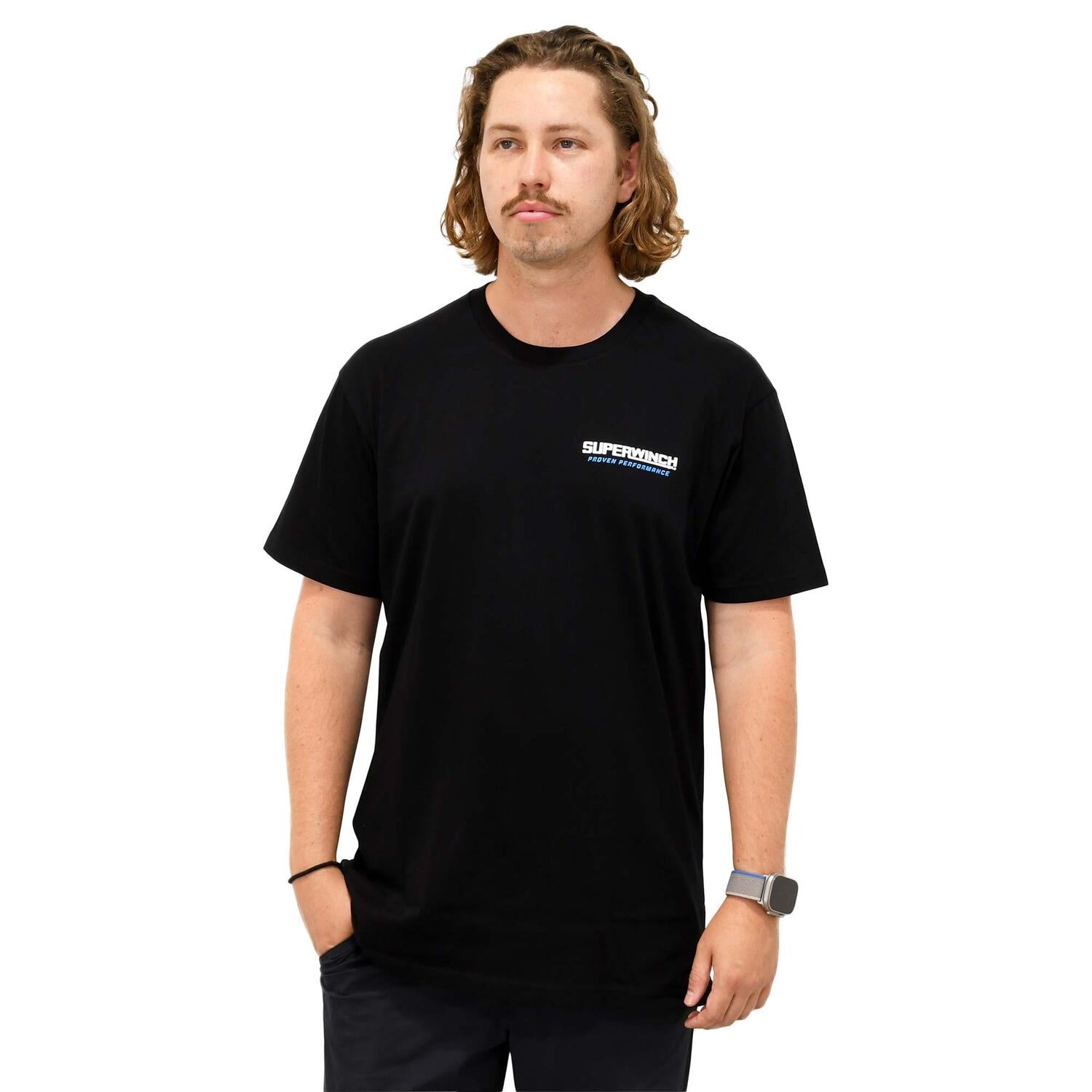 SX Winch T-Shirt Size XXX-Large Black Regular Fit - SWTS-XXXL