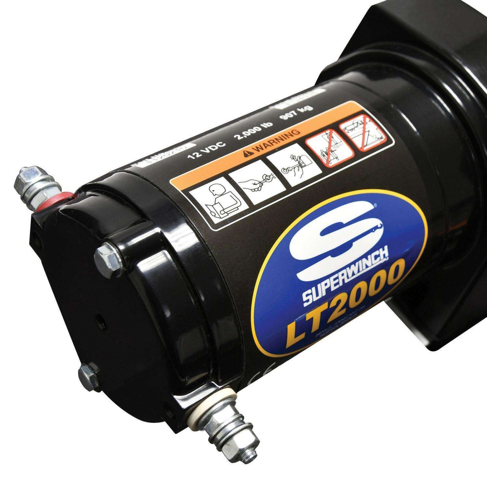 LT2000 Winch 12V 2100 lbs with Steel Wire Rope